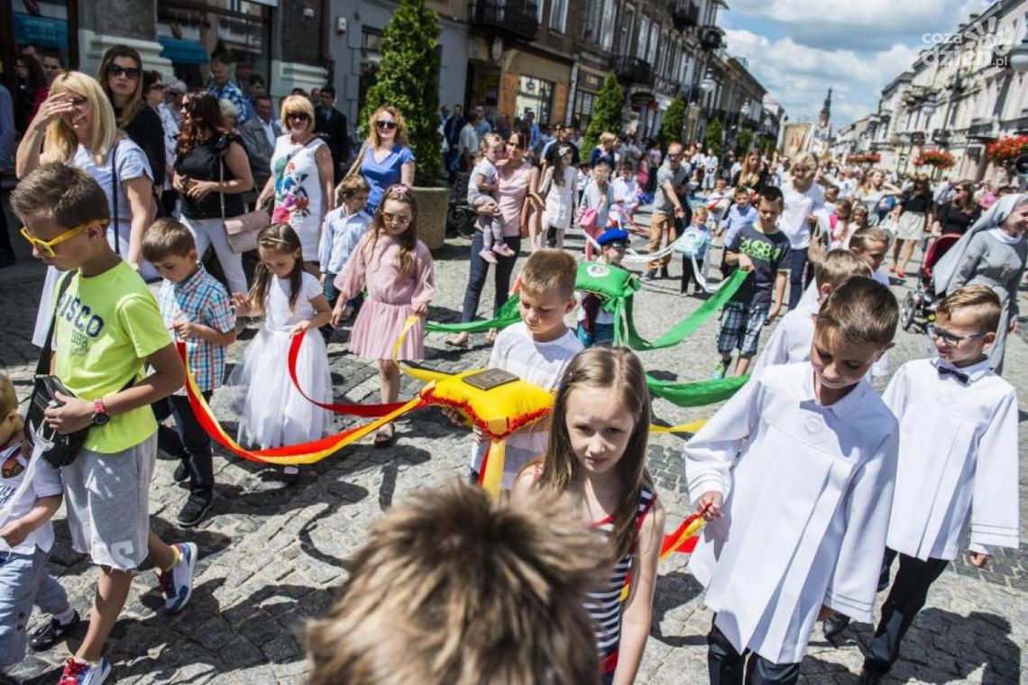 Boże Ciało. Procesja w Radomiu