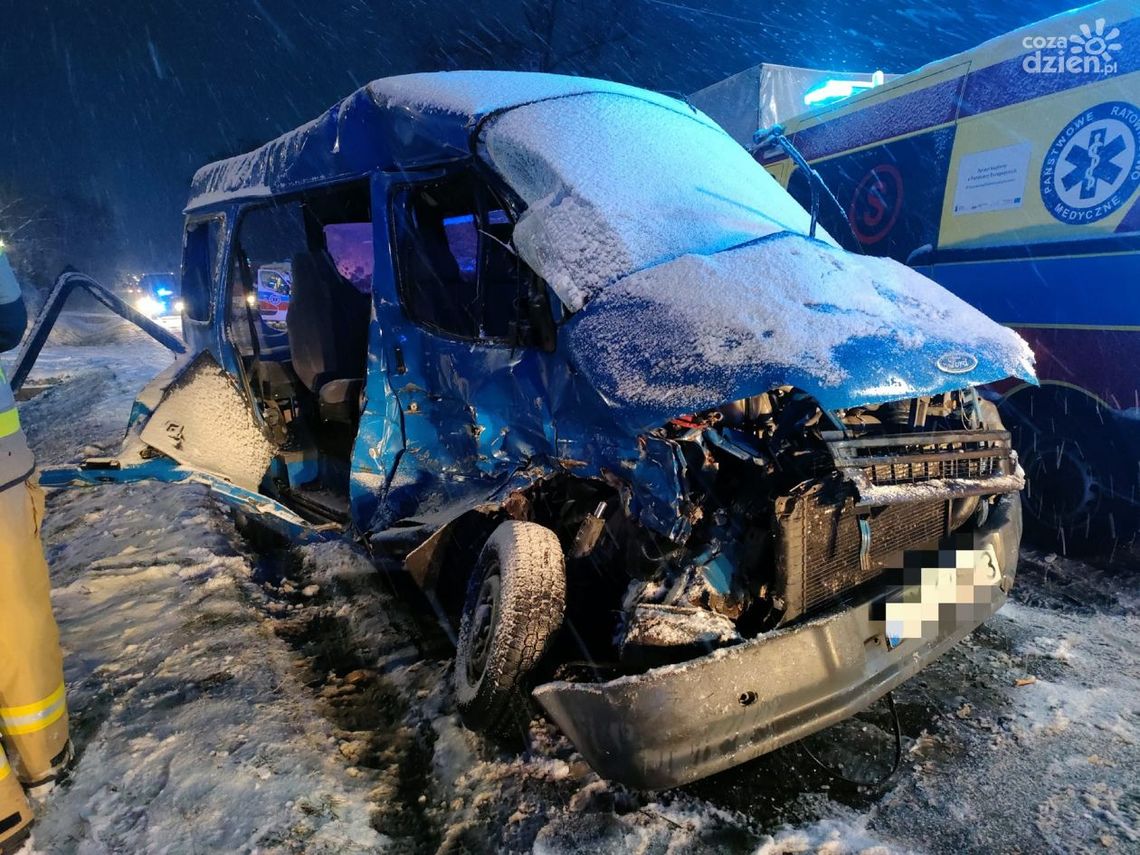 Branków. Nie żyje kobieta, siedem osób rannych