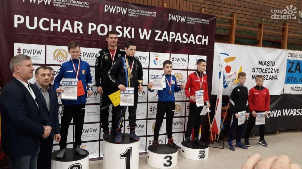Brąz zapaśnika w Pucharze Polski