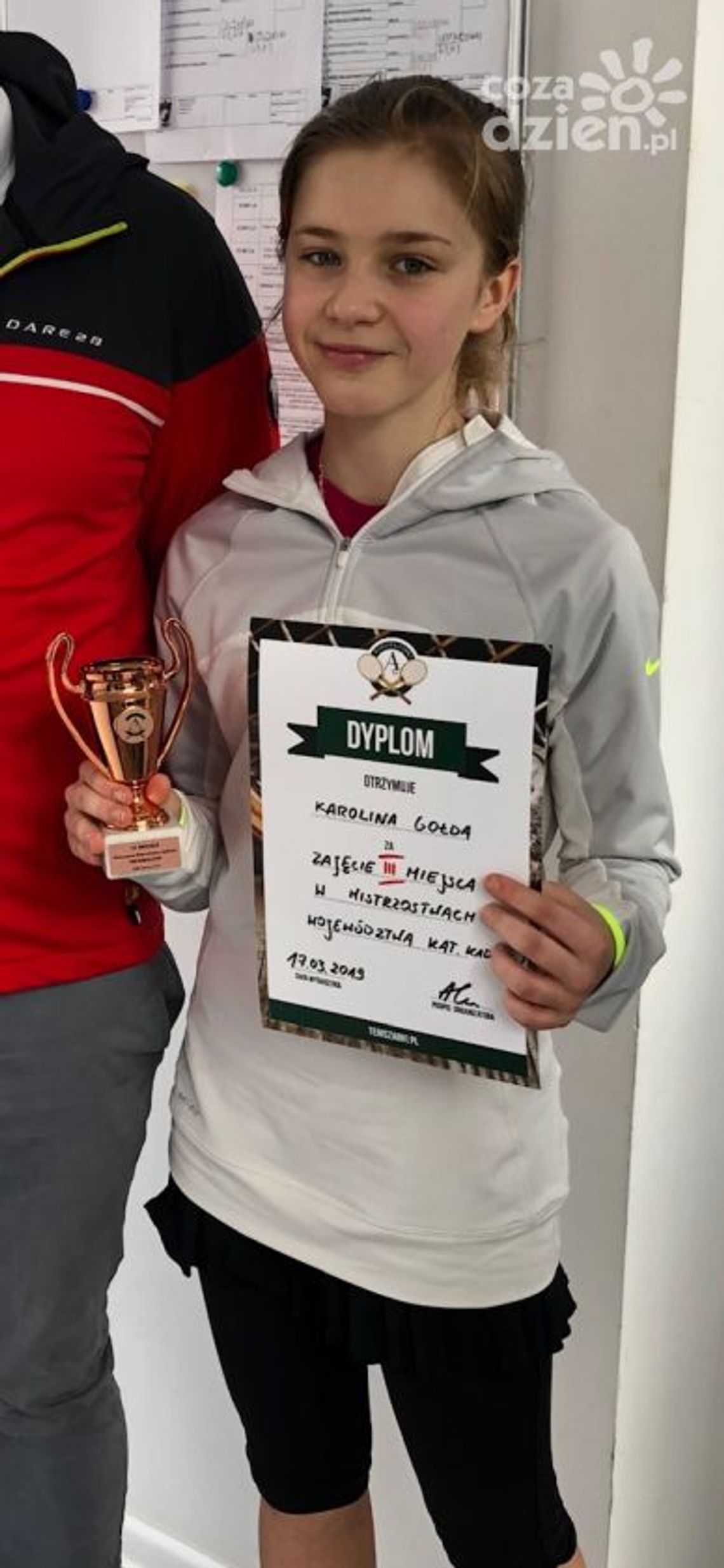 Brązowy medal radomskiej tenisistki Brązowy medal radomskiej tenisistki