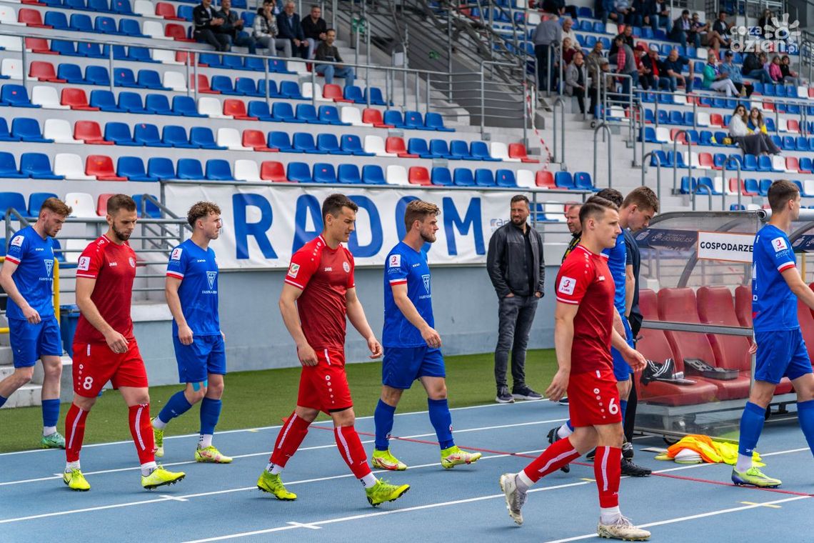 Broń ponownie nie wypaliła. Porażka radomian z Błonianką Błonie