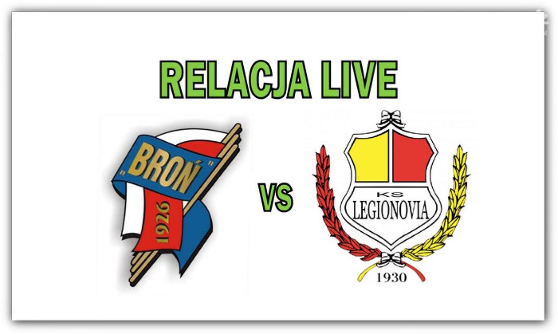 Broń Radom 0:2 Legionovia Legionowo (Zapis Relacji)