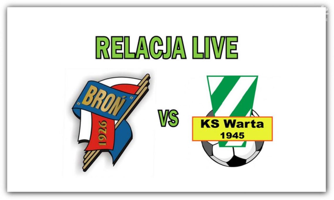 Broń Radom 2:2 Warta Sieradz (zapis relacji)