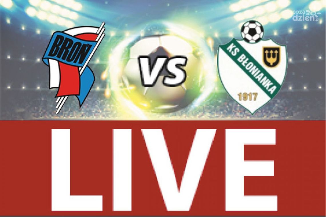 Broń Radom - Błonianka Błonie 2:1 (zapis relacji)