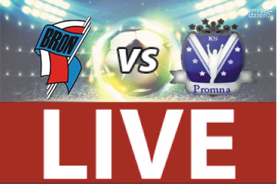 Broń Radom - LKS Promna  5:0 (zapis relacji LIVE)