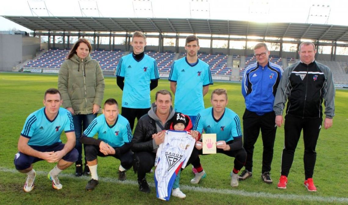 Broń Radom pomaga choremu chłopcu!