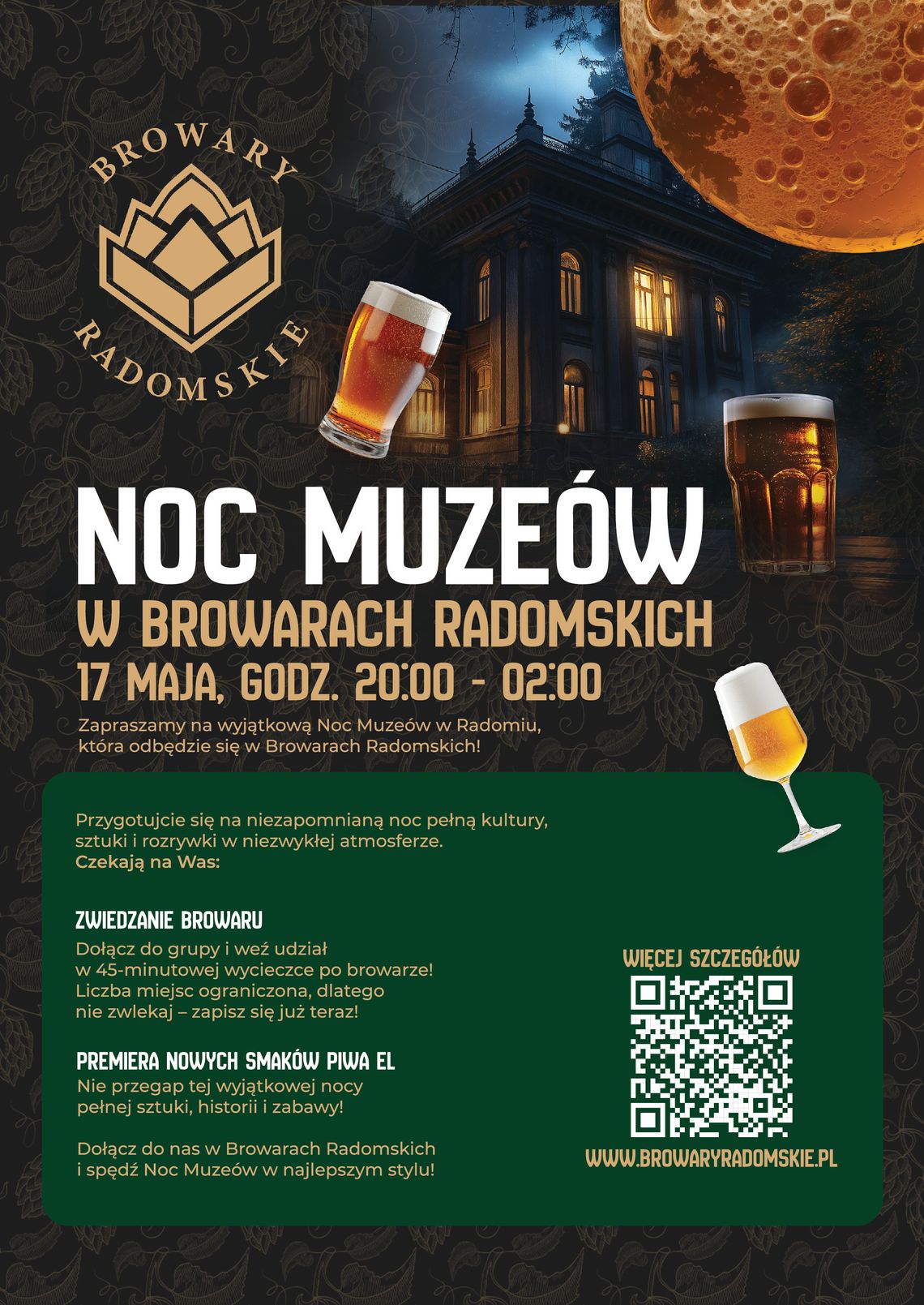Browary Radomskie zapraszają na Noc Muzeów