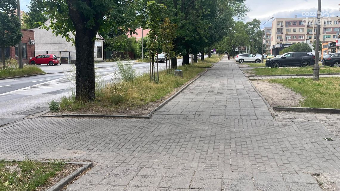 Budowa ścieżki pieszo-rowerowej przy ul. Okulickiego Budowa ścieżki pieszo-rowerowej przy ul. Okulickiego
