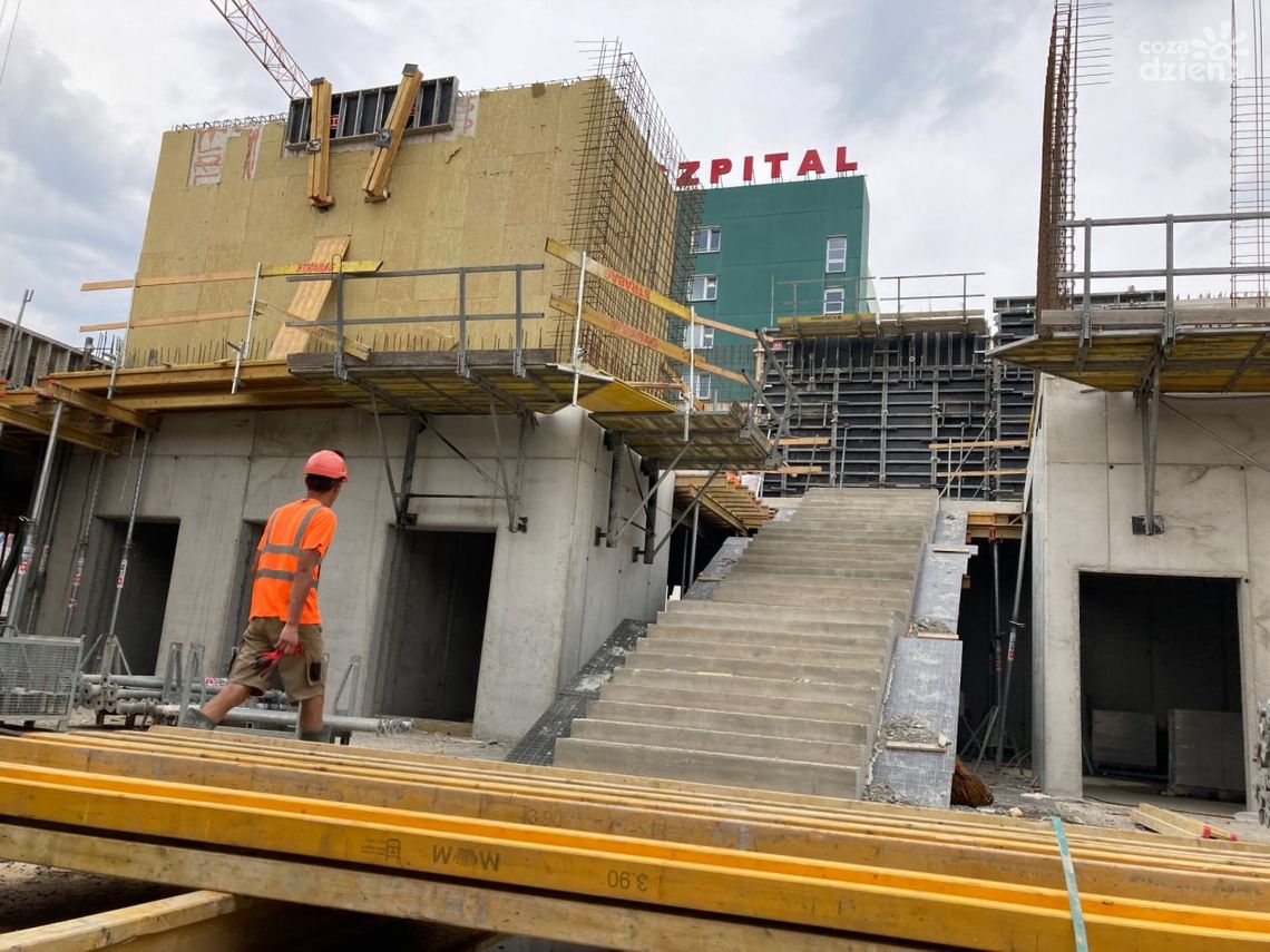 Budowa SOR-u. "Zgodnie z harmonogramem"