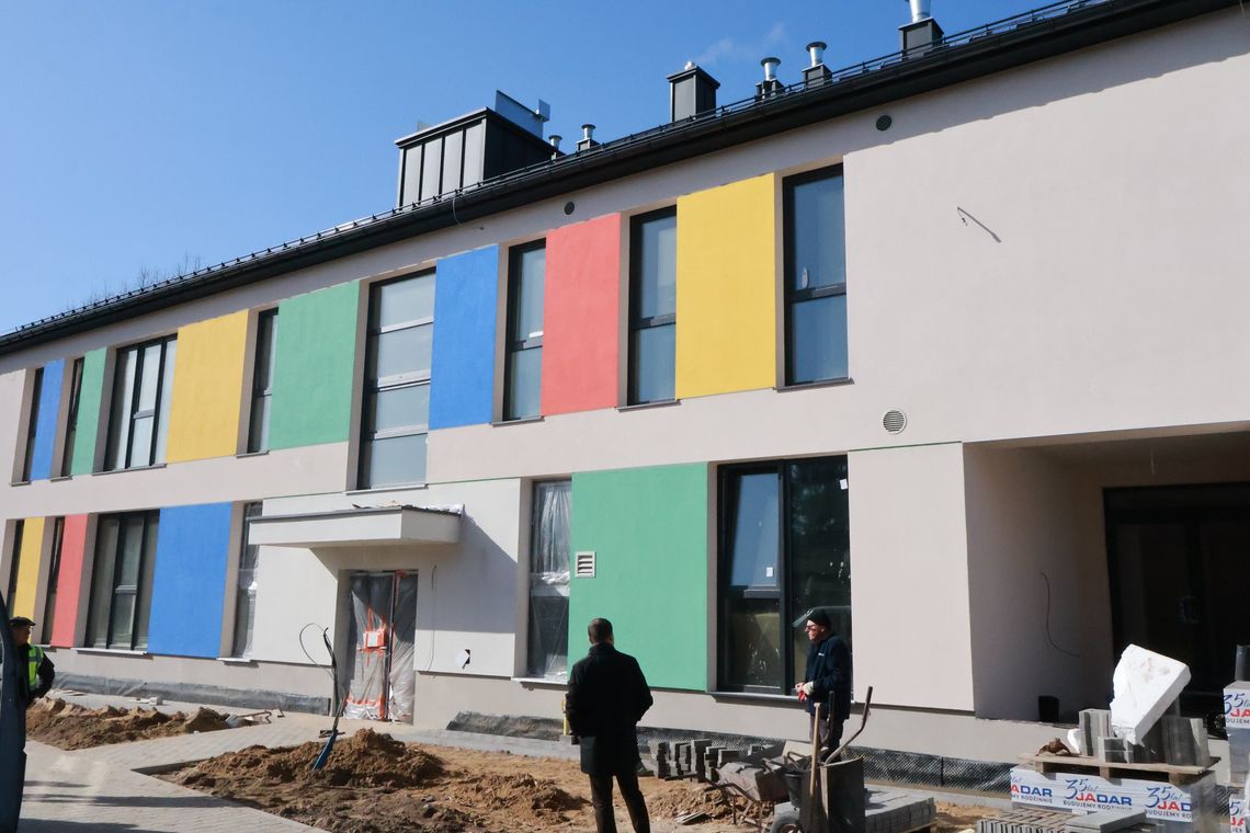 Budowa żłobka w Zwoleniu postępuje