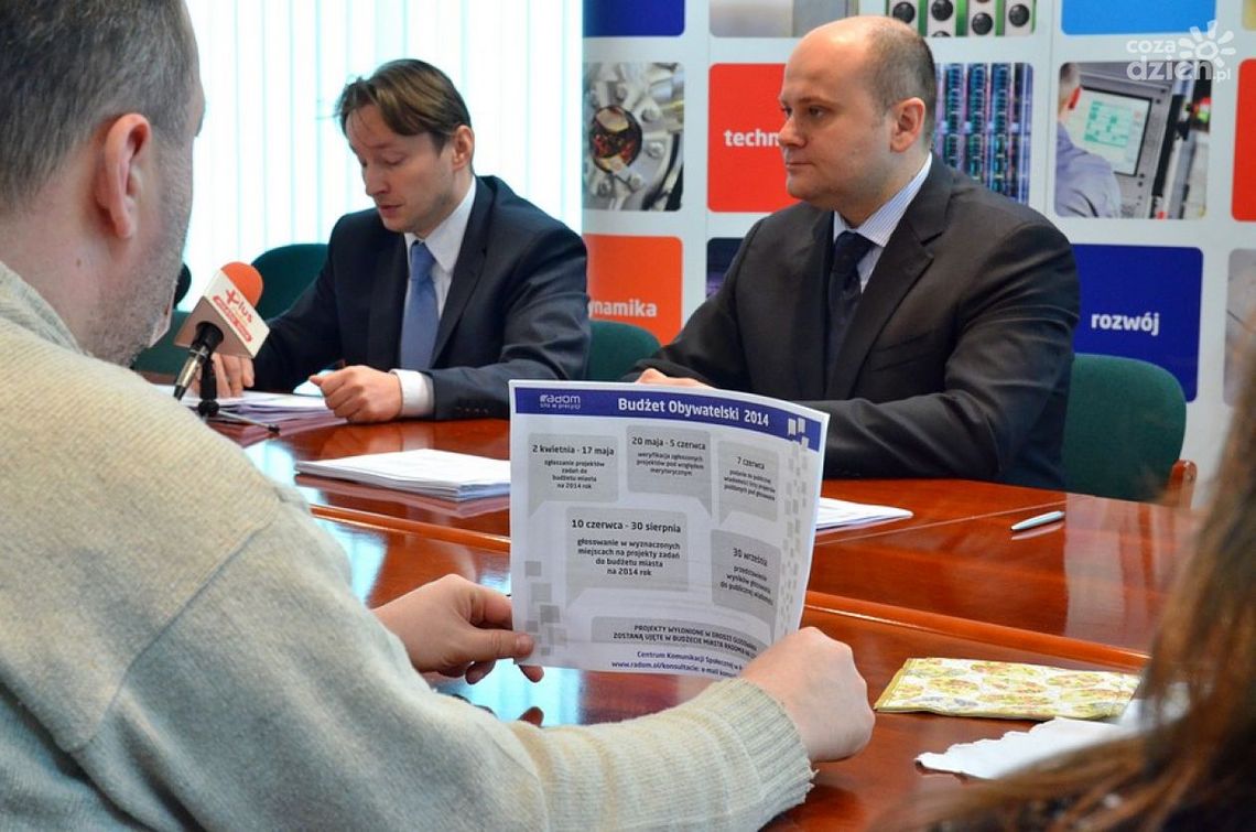 Budżet Obywatelski – radomianie składają wnioski Budżet Obywatelski – radomianie składają wnioski