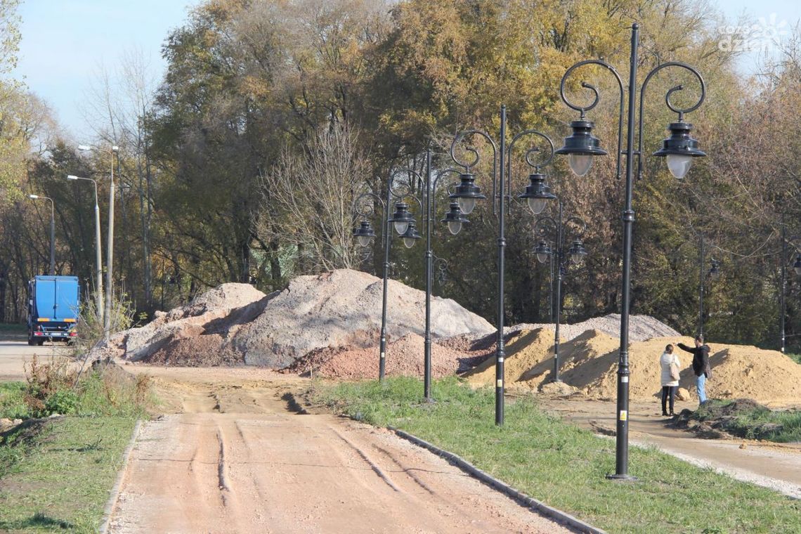 Bulwary nad Mleczną - budowa dobiega końca Bulwary nad Mleczną - budowa dobiega końca