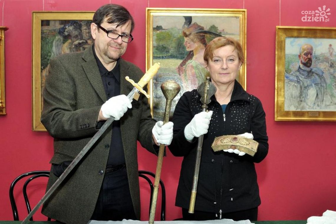 Buzdygany i buława w muzeum