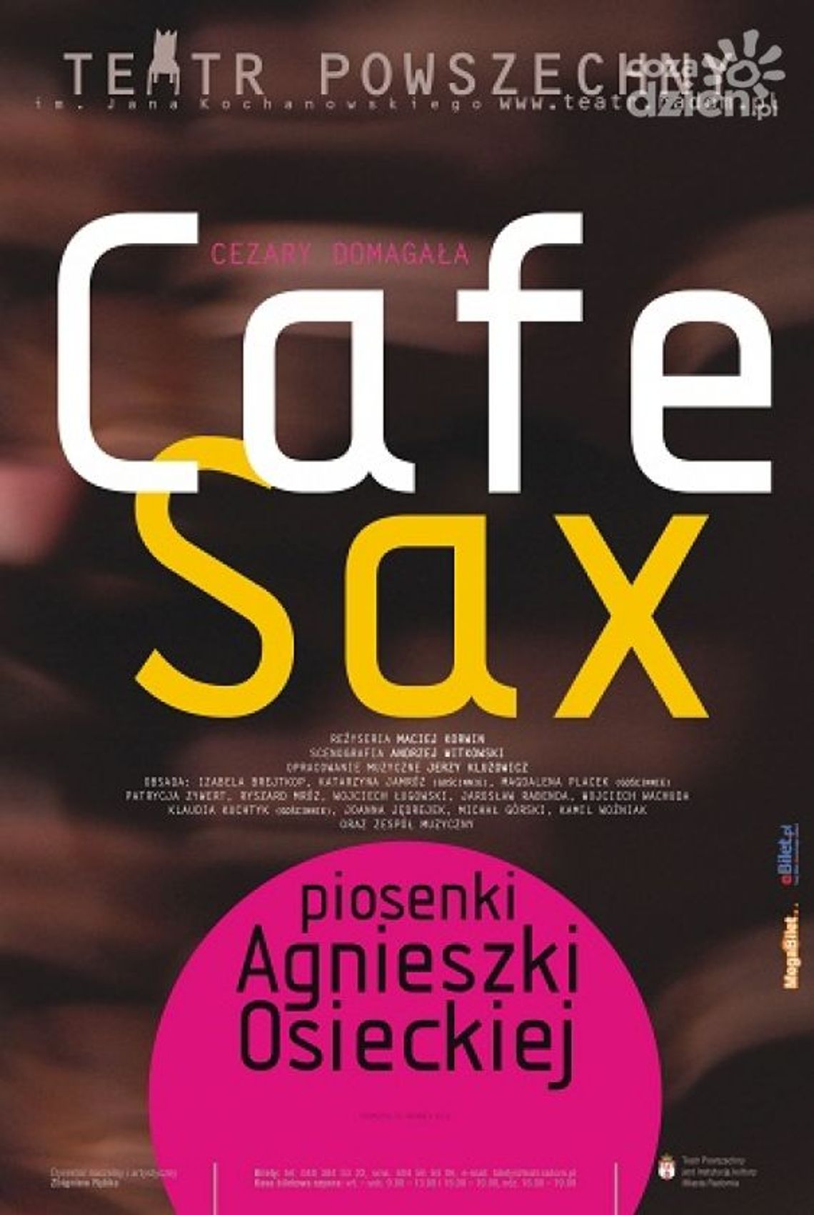 "Cafe Sax" - Sylwester w teatrze!