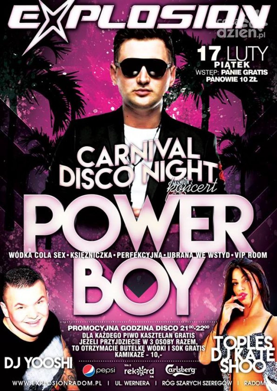 Carnival Disco Night w klubie Explosion