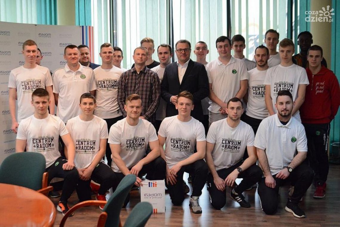 Centralni z wizytą u prezydenta Radomia Centralni z wizytą u prezydenta Radomia