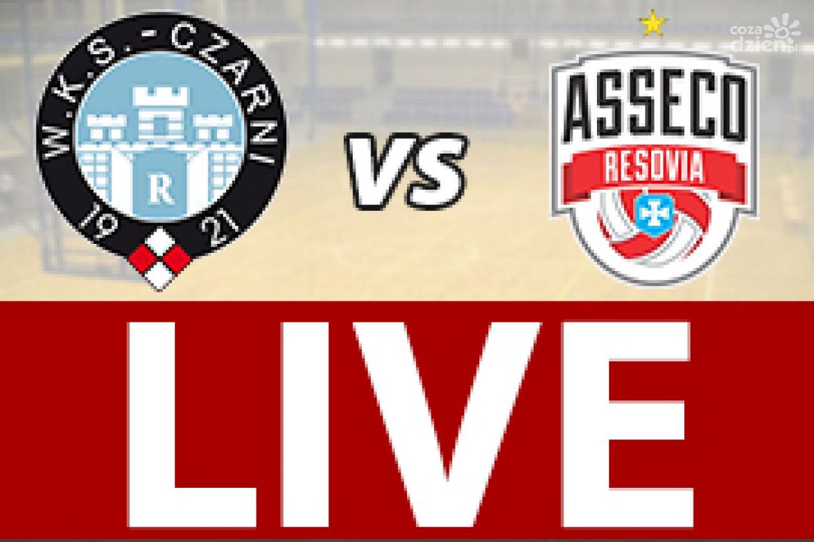 Cerrad Czarni - Asseco Resovia 3:2 (Zapis relacji)