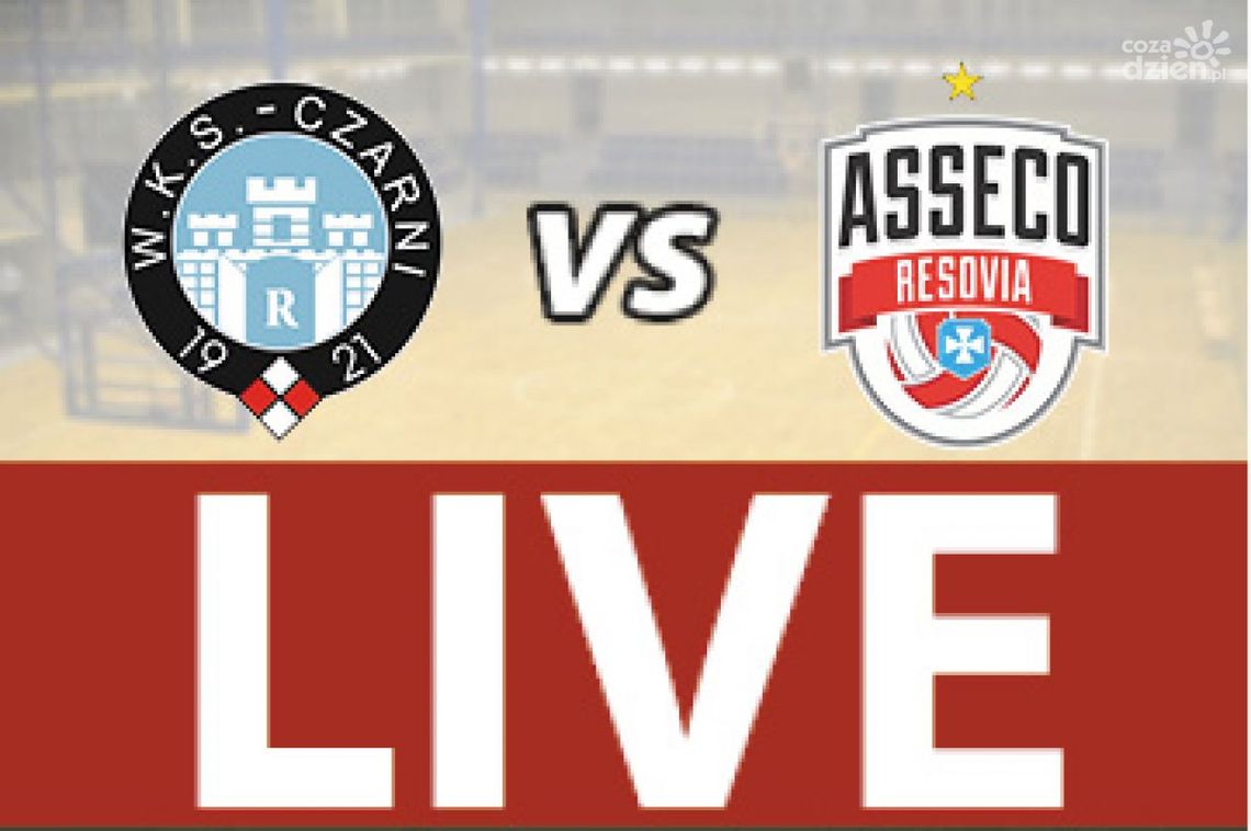 Cerrad Czarni Radom - Asseco Resovia Rzeszów 1:3 (zapis relacji)
