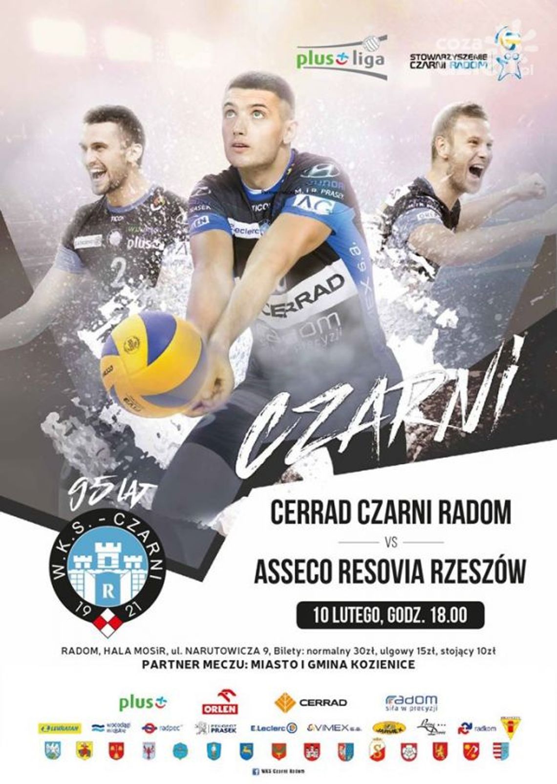 Cerrad Czarni Radom - Asseco Resovia Rzeszów