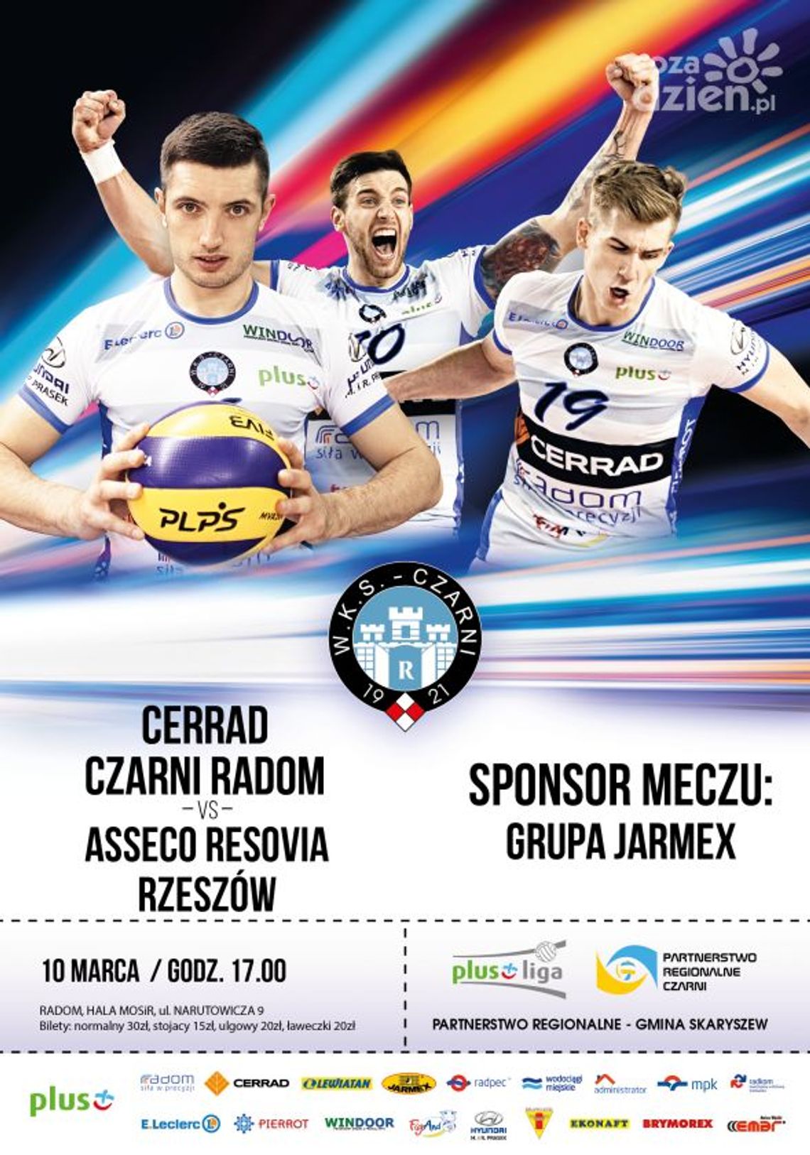 Cerrad Czarni Radom - Asseco Resovia Rzeszów 