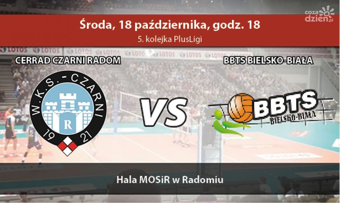 Cerrad Czarni Radom - BBTS Bielsko-Biała 3:0 (zapis relacji)