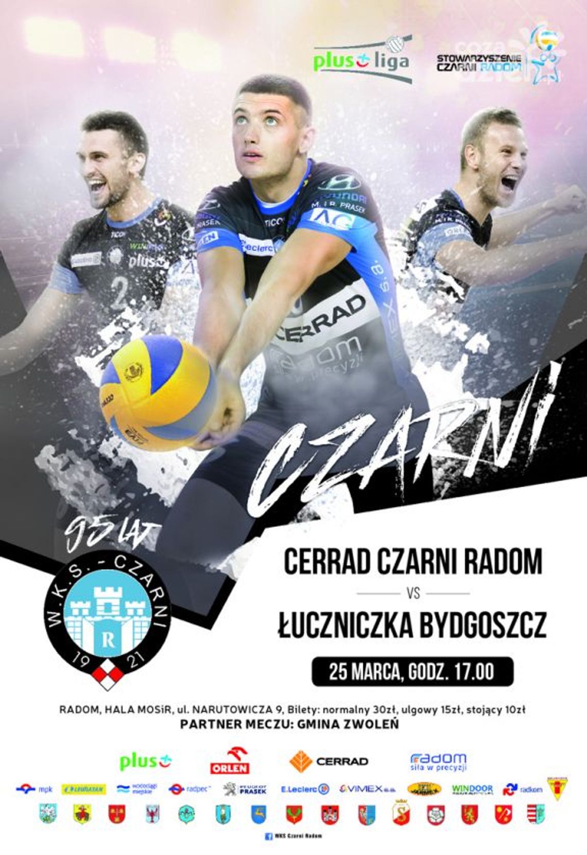 Cerrad Czarni Radom - Łuczniczka Bydgoszcz