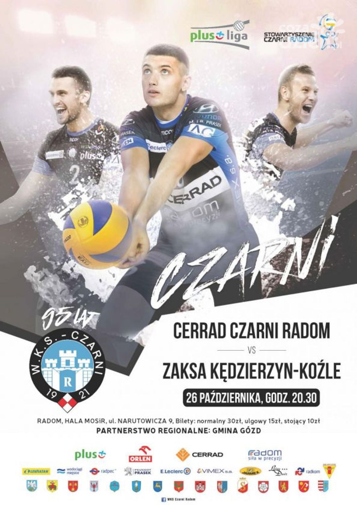 Cerrad Czarni Radom - ZAKSA Kędzierzyn-Koźle