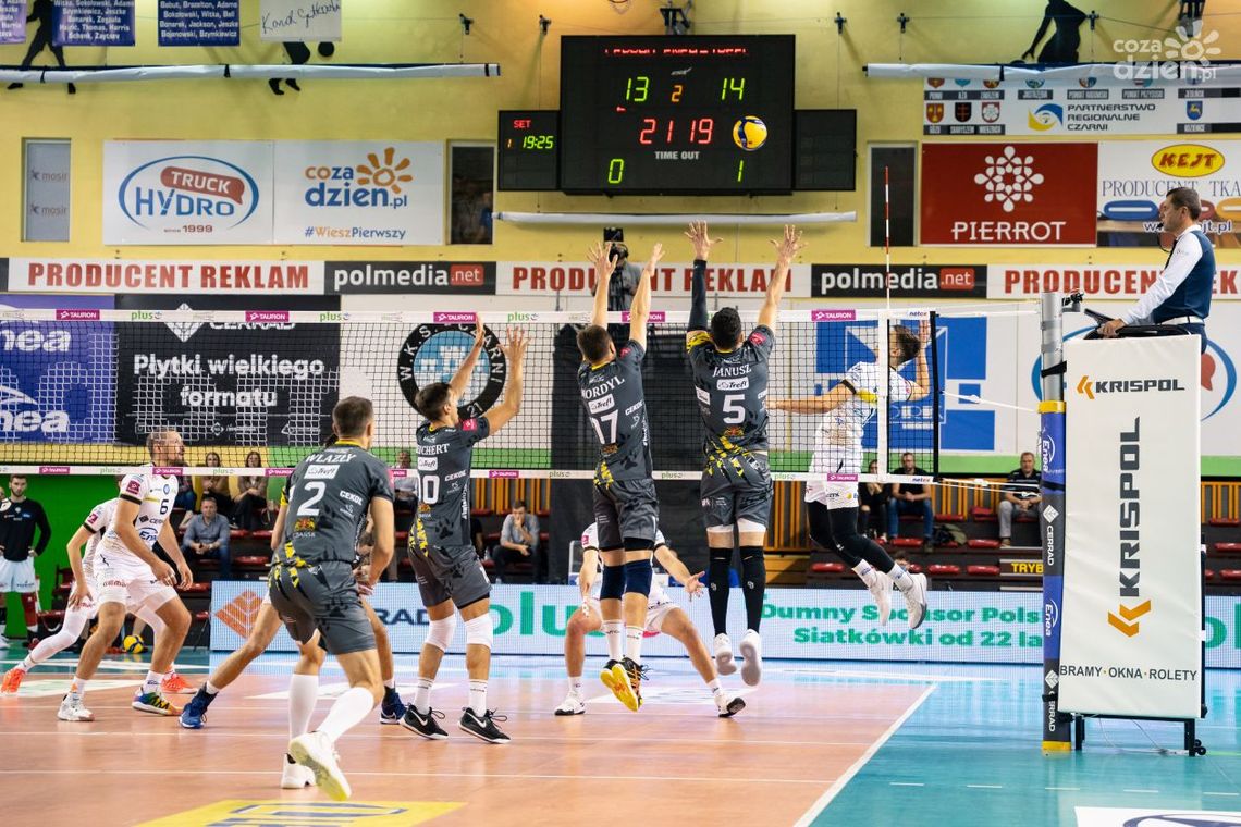 Cerrad Enea Czarni Radom chcą zrewanżować się Treflowi Gdańsk