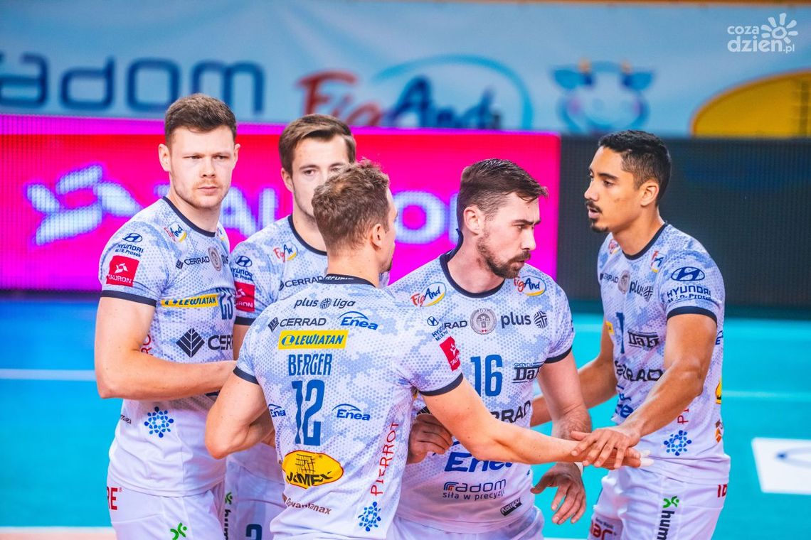 Cerrad Enea Czarni Radom przegrali z mistrzem Polski. Blamaż w drugim secie