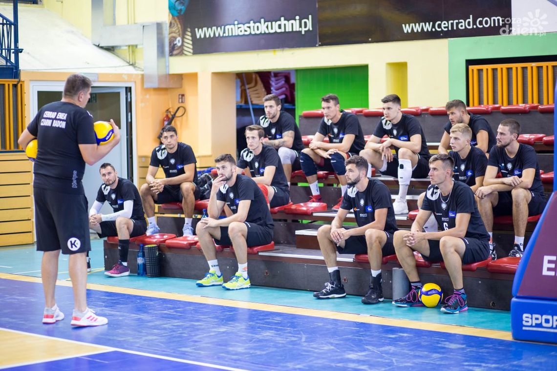 Cerrad Enea Czarni Radom z dużymi zmianami w składzie i z nową nazwą rozpoczęli przygotowania do nowego sezonu w PlusLidze