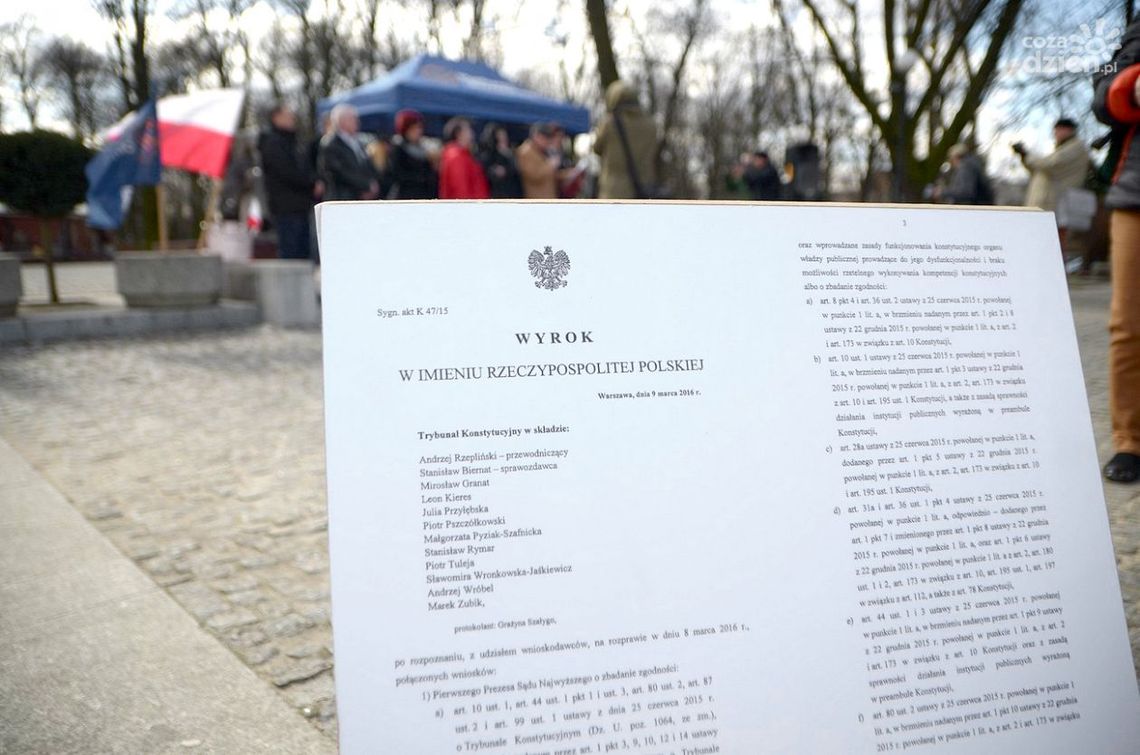 "Chcemy opublikowania wyroku"