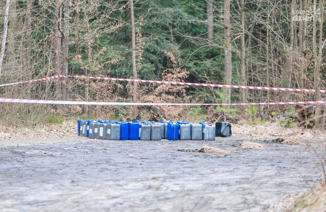 Chemikalia usunięte z Puszczy Kozienickiej