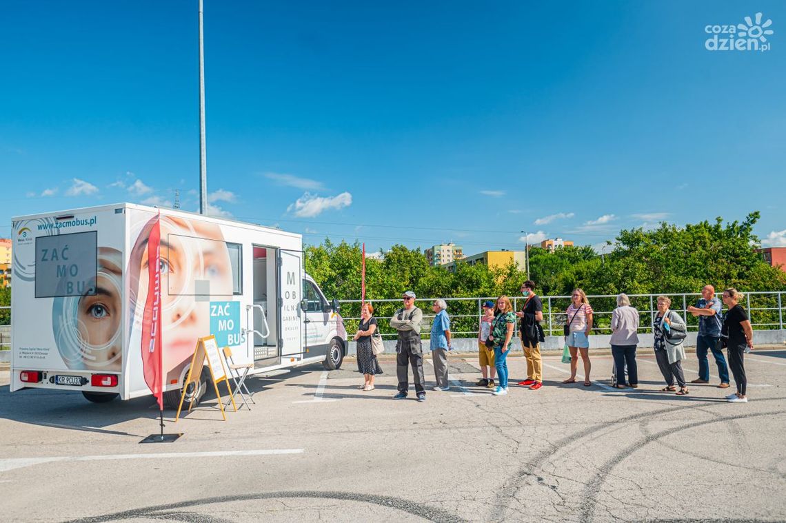 Chętni mogli się przebadać. W Radomiu gościło Miasteczko Zdrowia