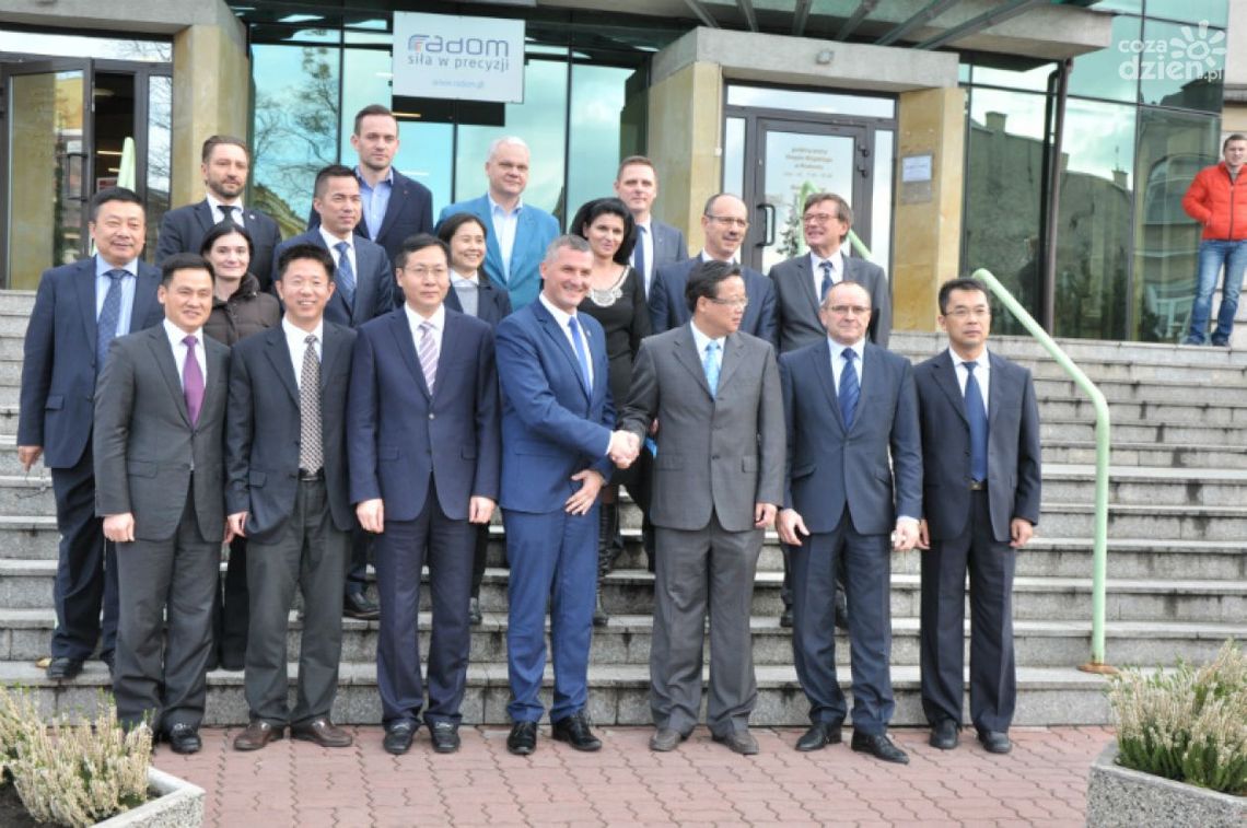 Chińczycy z wizytą w Radomiu Chińczycy z wizytą w Radomiu