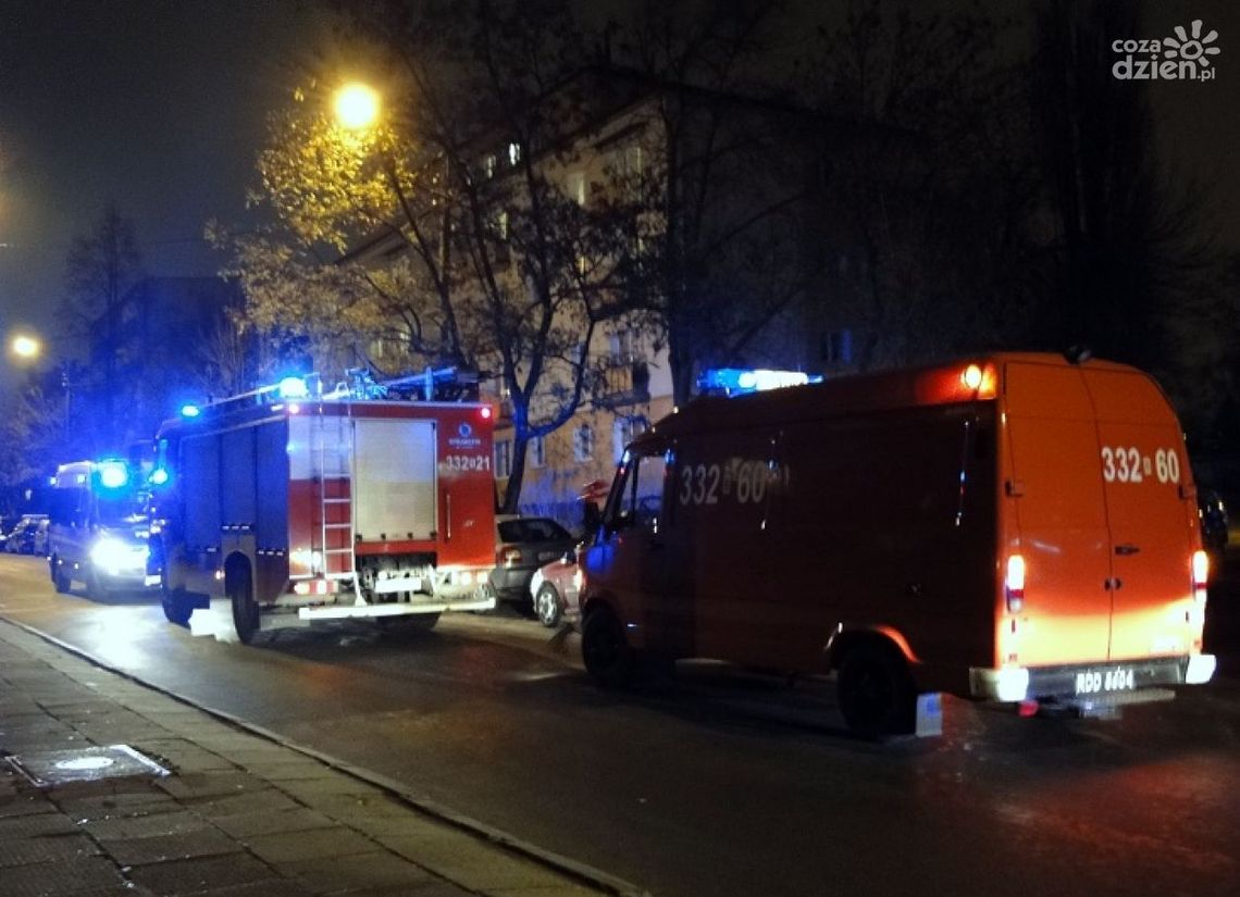 Chwile grozy w bloku przy ulicy Sportowej! Chwile grozy w bloku przy ulicy Sportowej!