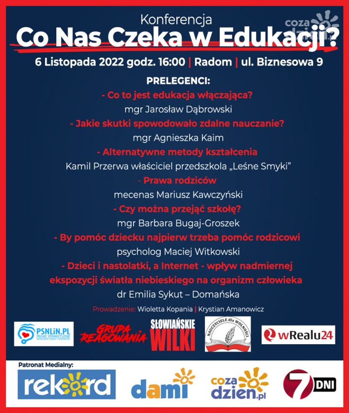 „Co Nas czeka w Edukacji?” „Co Nas czeka w Edukacji?”