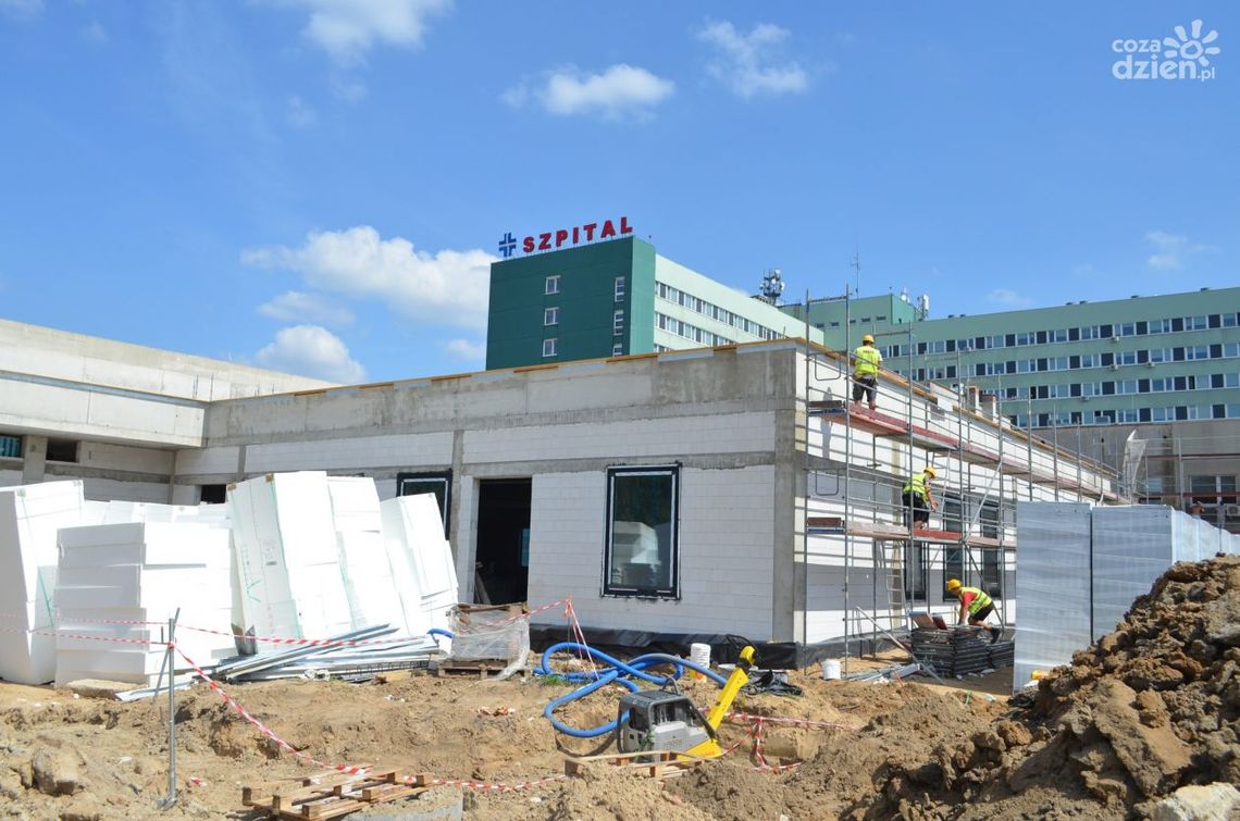 Co nowego na placu budowy nowego pawilonu SOR?