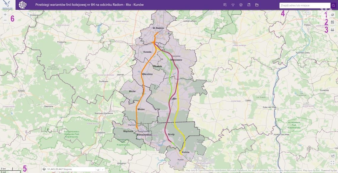 Co z linią kolejową nr 84? Trwają konsultacje z mieszkańcami