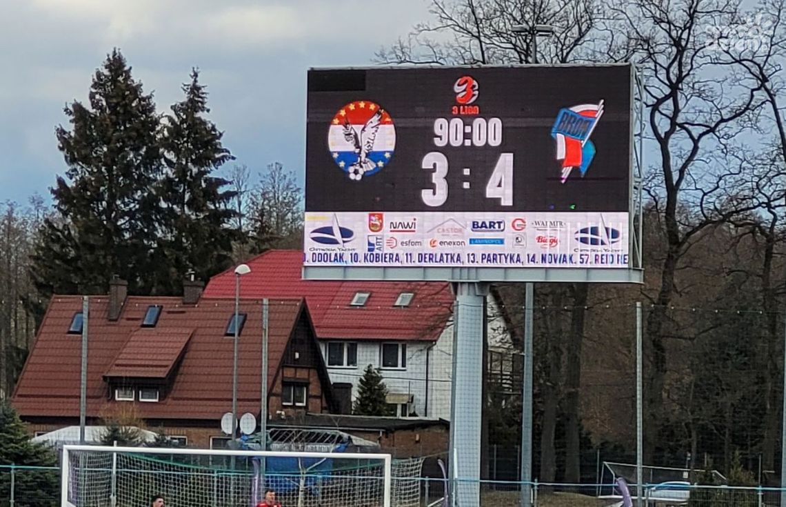 Co za inauguracja rundy wiosennej w Ostródzie! Siedem goli i triumf Broni Radom