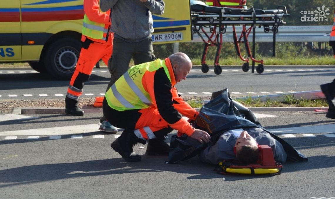 Ćwiczenia służb na nowej obwodnicy - zdjęcia i wideo Ćwiczenia służb na nowej obwodnicy - zdjęcia i wideo