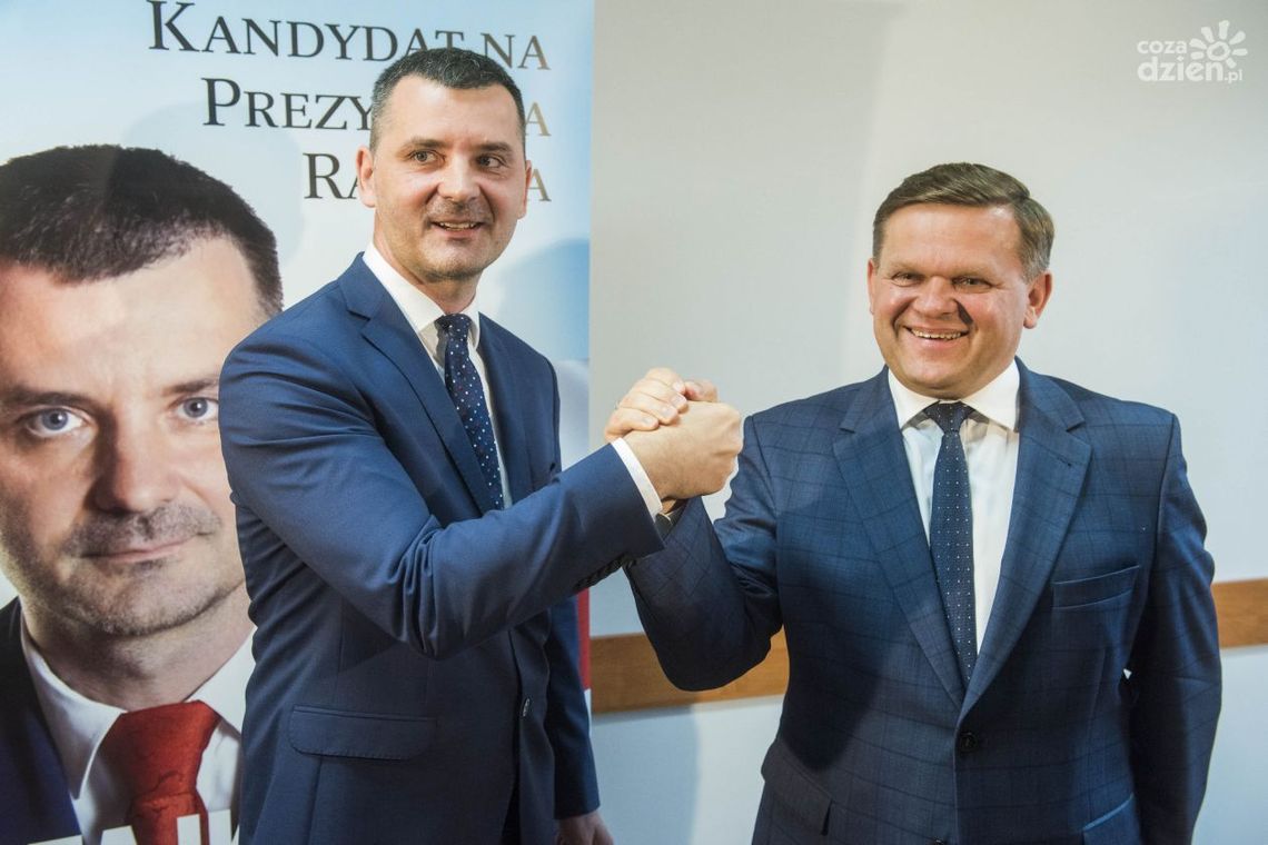 Czajkowski poparł Skurkiewicza Czajkowski poparł Skurkiewicza