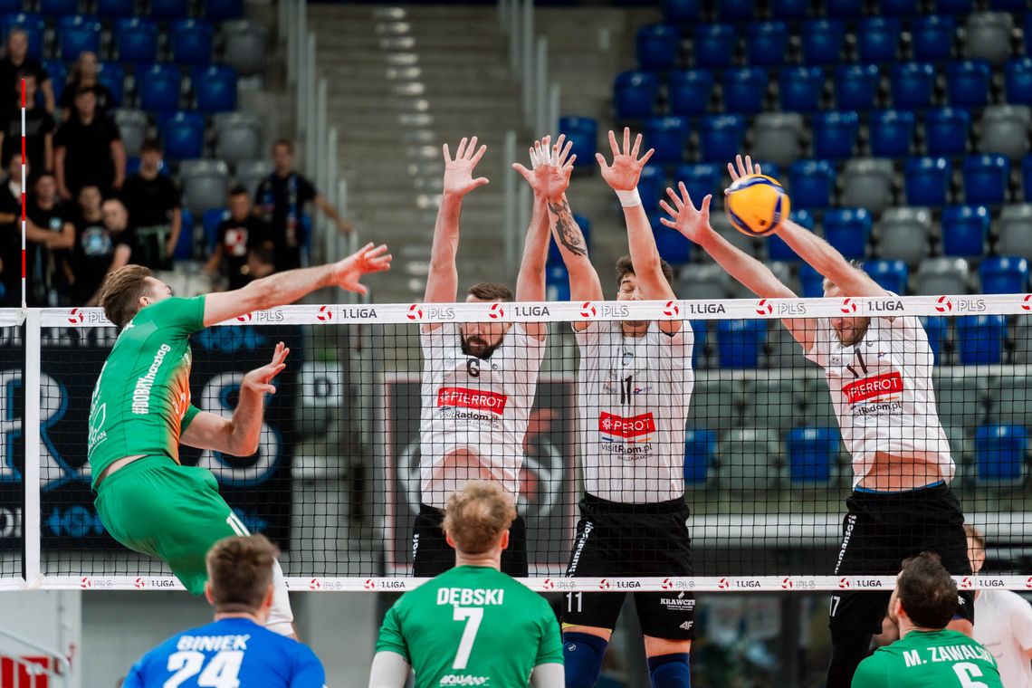 Stracona szansa w Będzinie. Pierrot Czarni Radom przegrali z Nowak-Mosty MKS-em