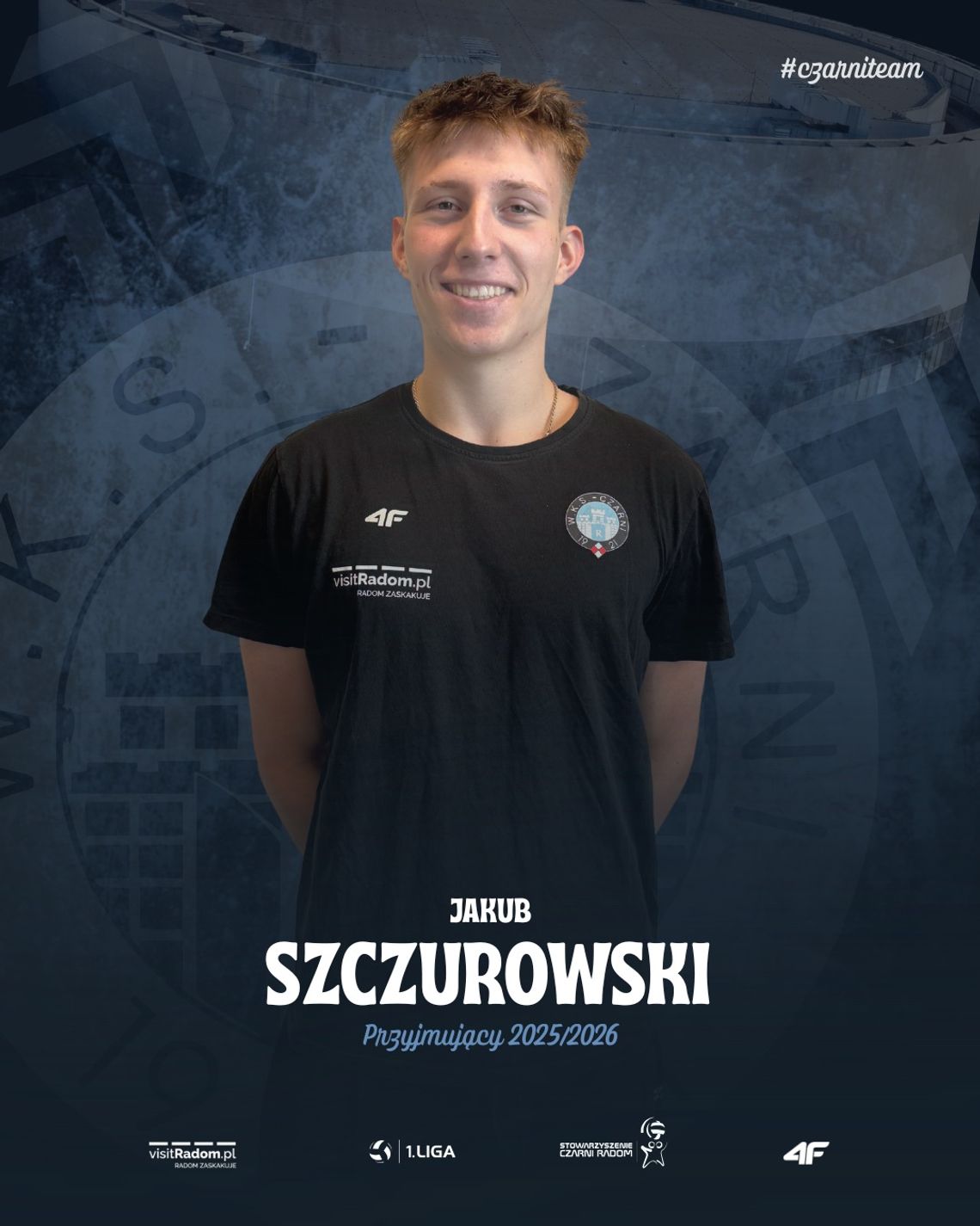 Czarni w komplecie. Wicemistrz świata Jakub Szczurowski przyjmującym radomskiego zespołu! Czarni w komplecie. Wicemistrz świata Jakub Szczurowski przyjmującym radomskiego zespołu!