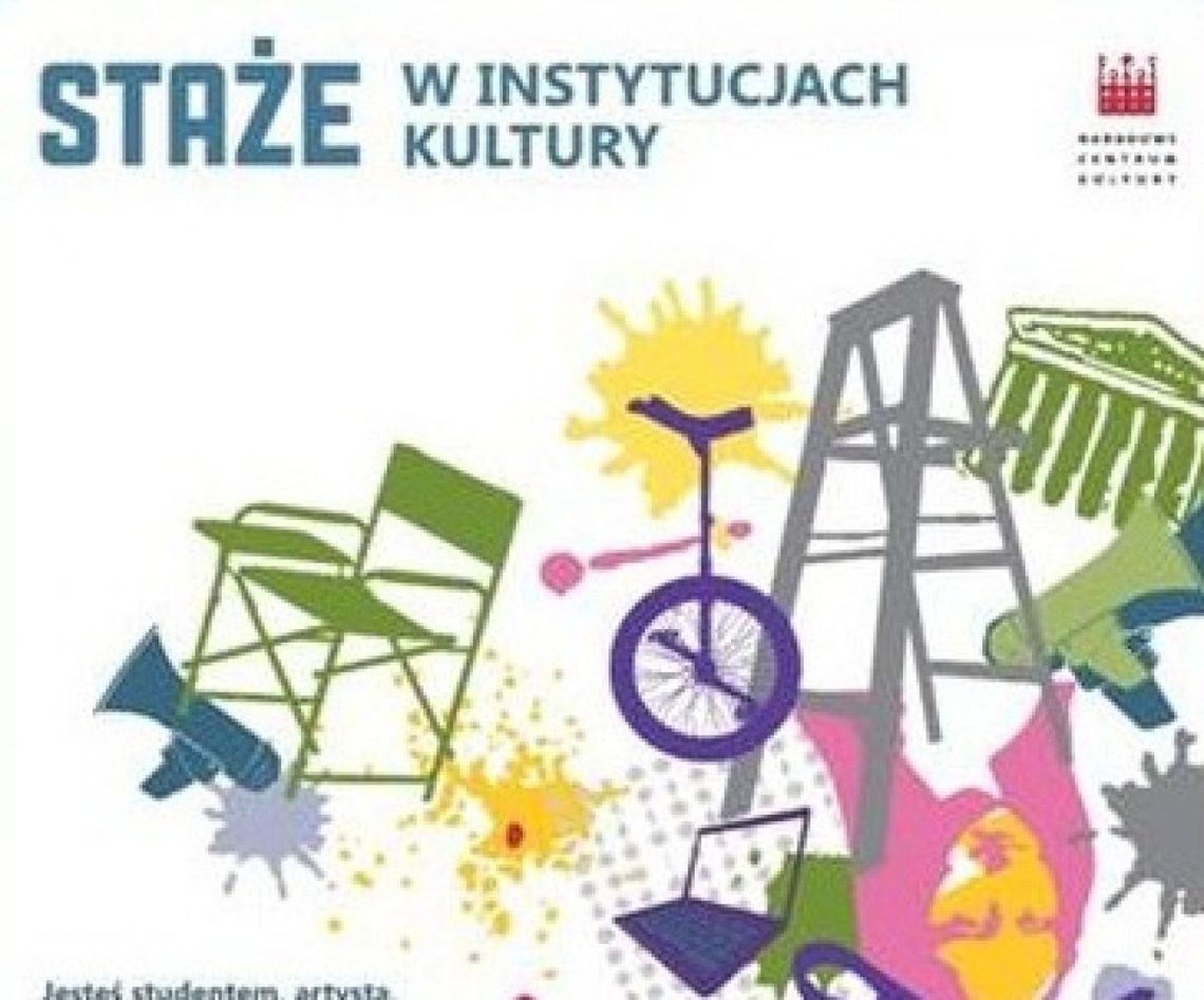 Czas na staż w instytucjach kultury!