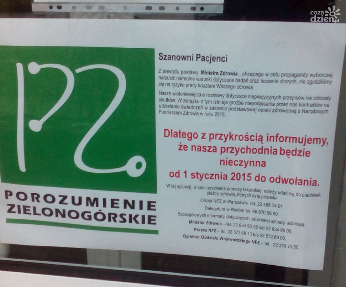Część przychodni w Radomiu zamknięta!