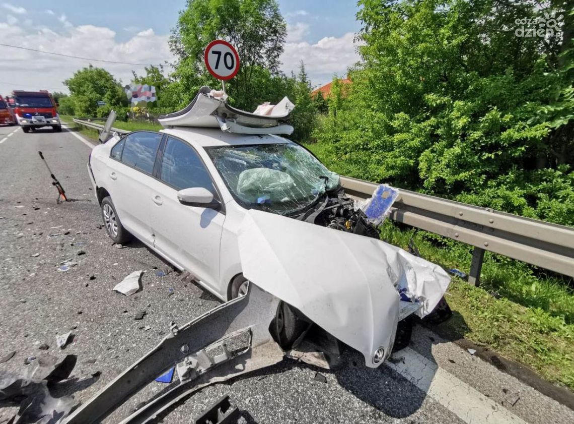 Czołówka w Janówku. Radomianin w szpitalu Czołówka w Janówku. Radomianin w szpitalu