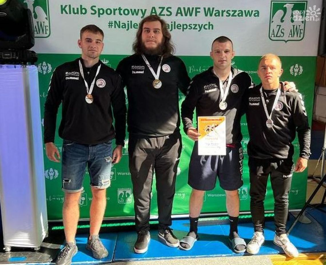 Cztery medale zapaśników w Akademickich Mistrzostwach Polski