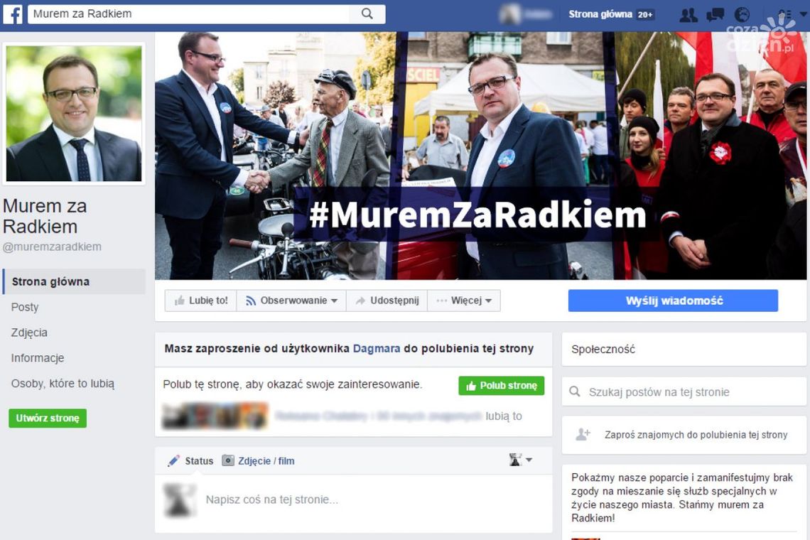 Czy staniemy murem za Radkiem?