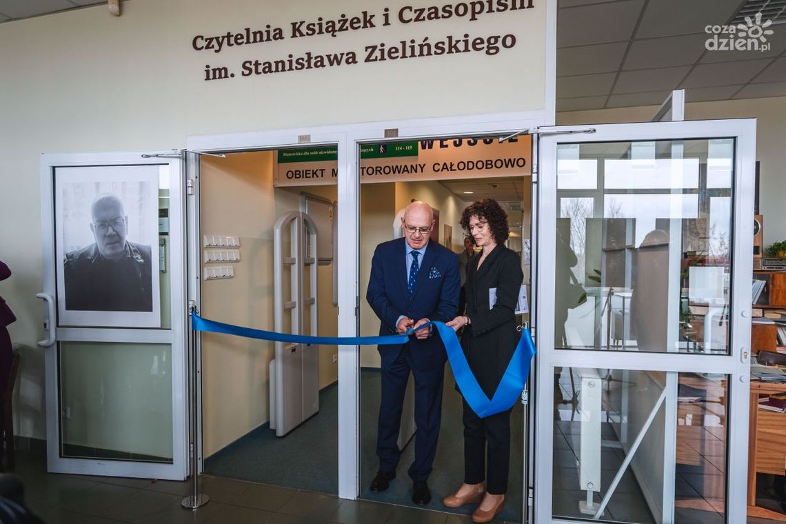 Czytelnia UTH ma patrona Czytelnia UTH ma patrona