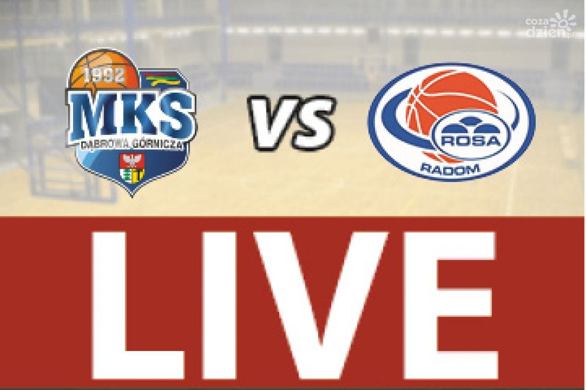 Dąbrowa Górnicza - ROSA Radom 71:67 (zapis relacji) Dąbrowa Górnicza - ROSA Radom 71:67 (zapis relacji)